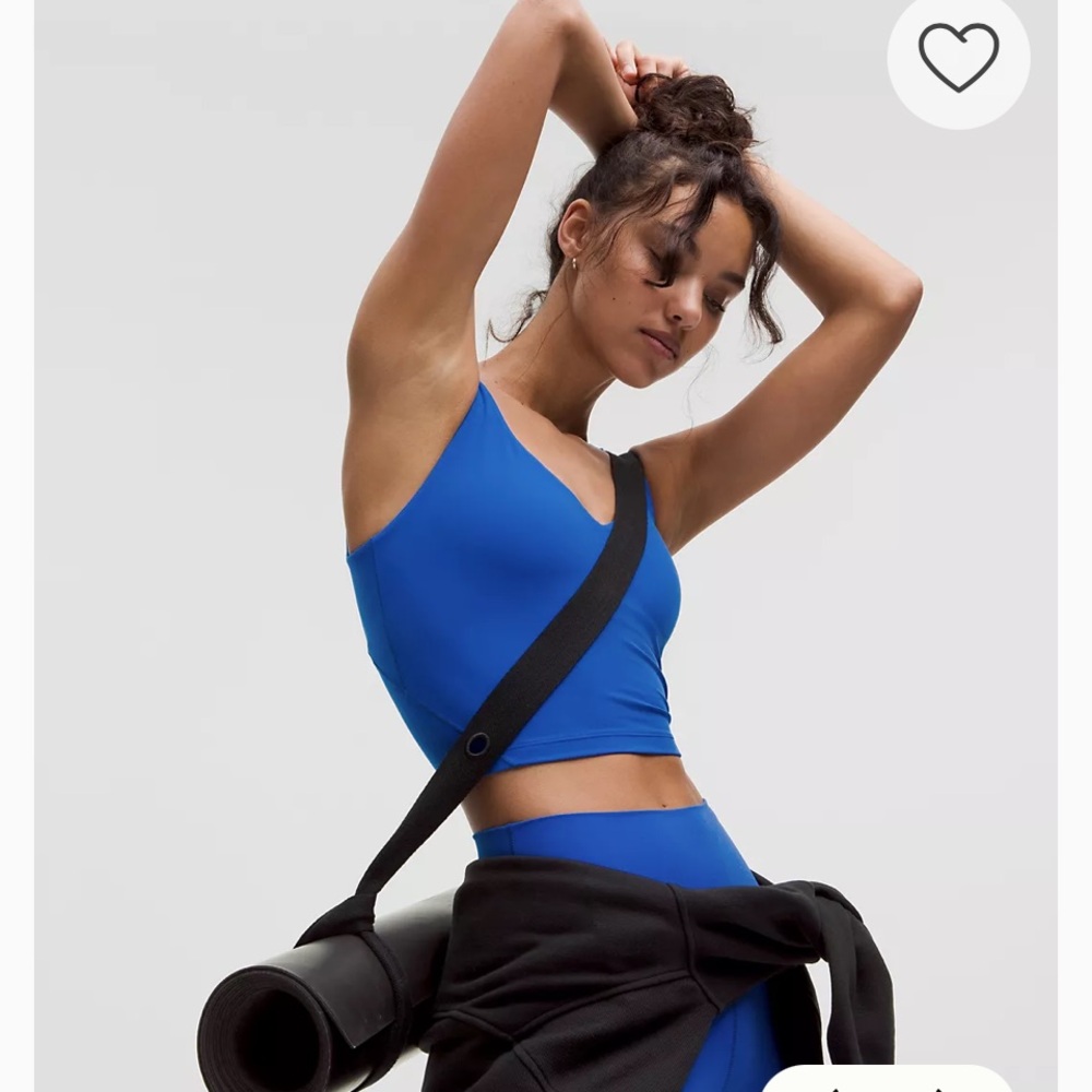 lululemon Align Tank Top
Light Support casual workout active $70 nwot blue